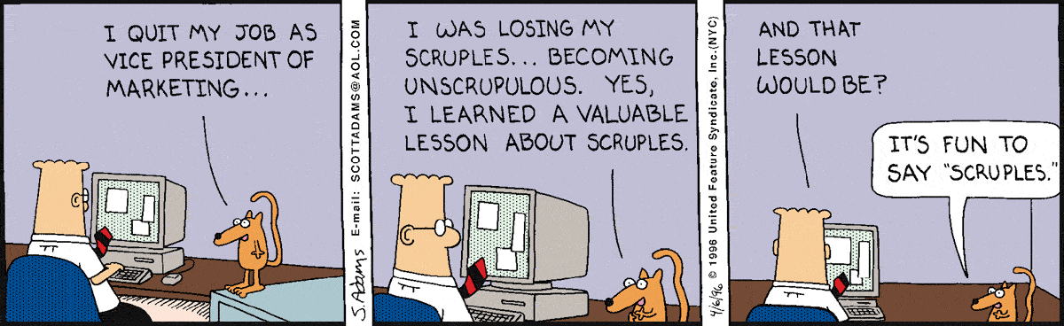 Dilbert Cartoon